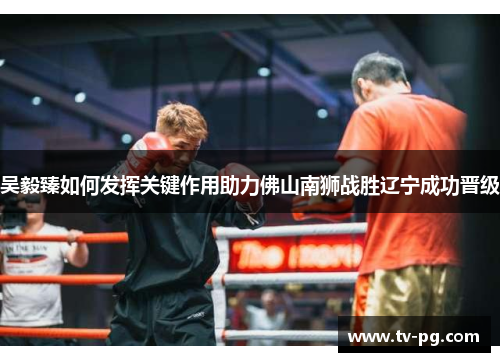 吴毅臻如何发挥关键作用助力佛山南狮战胜辽宁成功晋级
